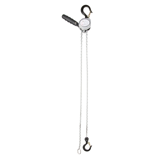 Mini palan &agrave; levier, Lev&eacute;e 5', Cabacit&eacute; 1100 lb (0,55 tonne), Chaîne en Zingu&eacute; Pryde Industrial Inc.