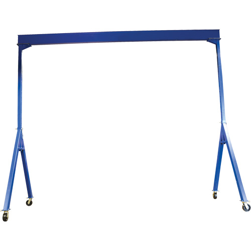 Adjustable Steel Gantry Crane, 20' L, 8000 lbs. (4 tons) Capacity Pryde Industrial Inc.