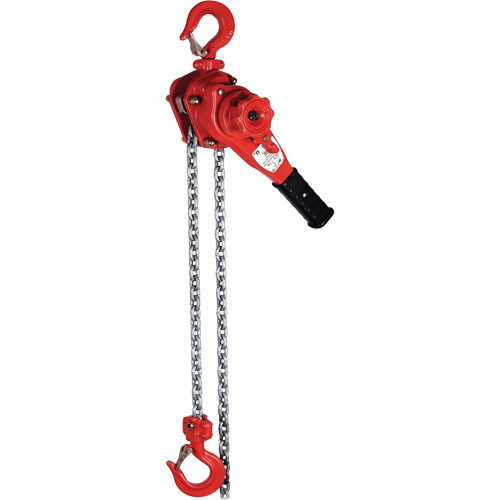 VQ Super Series Lever Hoist, 5' Lift, 2200 lbs. (1.1 tons) Capacity, Grade 100 Alloy Chain Pryde Industrial Inc.