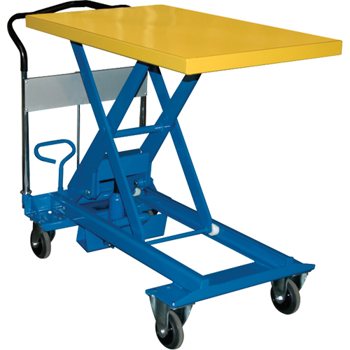 Dandy Lift Scissor Lift Table, 35-5/8" L x 23-3/5" W, Steel, 1100 lbs. Capacity Pryde Industrial Inc.