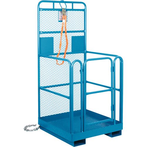 Nacelle &eacute;l&eacute;vatrice pour travail en hauteur, 36" x 36" x 72" h, Capacit&eacute; de 1000 lb, Acier Pryde Industrial Inc.