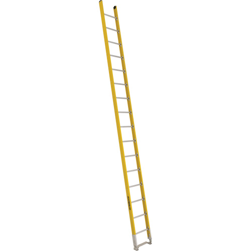 Single Section Straight Ladder - 6100 Series, 16', Fibreglass, 375 lbs., CSA Grade 1AA Pryde Industrial Inc.