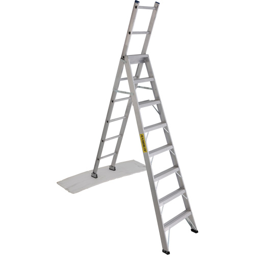 Escabeaux industriels Multi-Way de s&eacute;rie 2700, 8', Aluminium, Capacit&eacute; de 250 lb, ANSI 1, CSA 1 Pryde Industrial Inc.