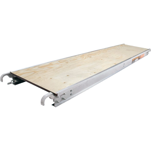 Work Platforms - Plywood Deck, Wood, 7' L x 19" W Pryde Industrial Inc.