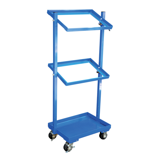 Chariot &agrave; cueillette, Acier, 30-11/16" la x 19-1/4" p, 3 tablettes, Capacit&eacute; 300 lb Pryde Industrial Inc.