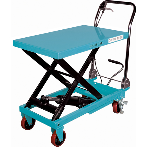 Table &eacute;l&eacute;vatrice robuste &agrave; ciseaux hydraulique, 32" lo x 19-3/4" la, Acier, Capacit&eacute; 660 lb Pryde Industrial Inc.