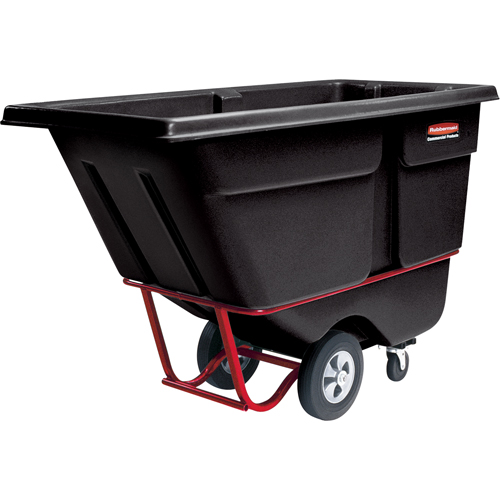 Tilt Truck, Polyethylene, 1 cu. yd., 2100 lbs. Load Capacity Pryde Industrial Inc.