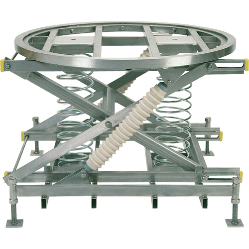 Spring-Operated Pallet Lifters - Pallet Pal&reg;, 43-5/8" L x 43-5/8" W, 4500 lbs. Cap. Pryde Industrial Inc.
