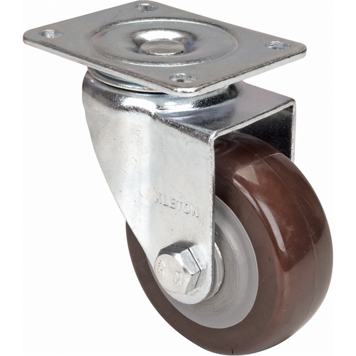 Roulette, Pivotant, 4" (101,6 mm), Polyur&eacute;thane, 440 lb (199,58 kg) Pryde Industrial Inc.