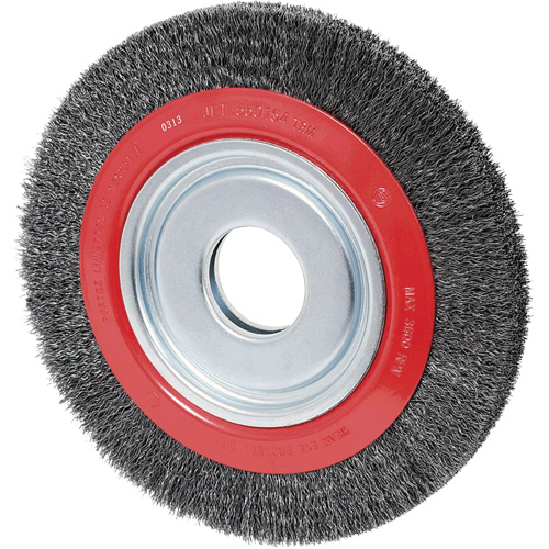Disque &agrave; fils cr&ecirc;p&eacute;s, 12" dia., Fils 0,014", Arbre 2" Pryde Industrial Inc.