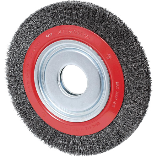 Disque &agrave; fils cr&ecirc;p&eacute;s, 10" dia., Fils 0,02", Arbre 2" Pryde Industrial Inc.
