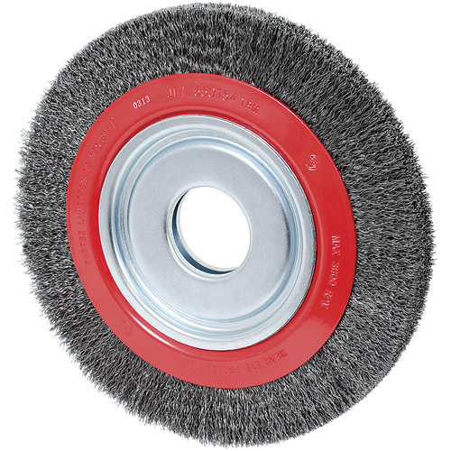 Disque &agrave; fils cr&ecirc;p&eacute;s, 10" dia., Fils 0,014", Arbre 2" Pryde Industrial Inc.