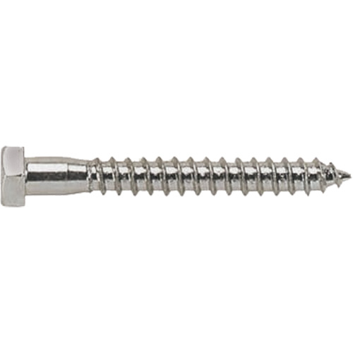 Lag Screw, 3/8" x 3" L, Plain Pryde Industrial Inc.