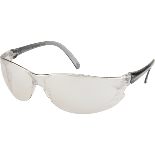 Lunettes de s&eacute;curit&eacute; s&eacute;rie Twister, Lentille Miroir int&eacute;rieur/ext&eacute;rieur, Anti-&eacute;gratignures, ANSI Z87+/R&eacute;pond ou surpasse la norme CSA Z94.3 Pryde Industrial Inc.