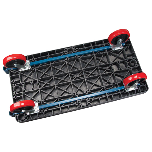 Plastic Platform Truck, 60" L x 30" W, 2500 lbs. Cap., Polyurethane Wheels Pryde Industrial Inc.