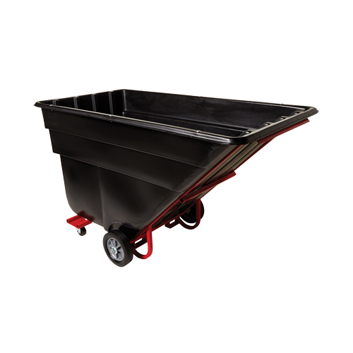 Tilt Truck, Polyethylene, 1-1/2 cu. yd., 1200 lbs. Load Capacity Pryde Industrial Inc.