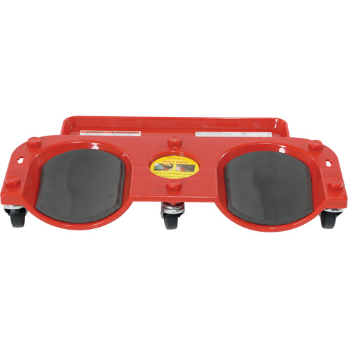 Socle roulant pour les genoux, Plastique, Rouge, Capacit&eacute; 350 lb Pryde Industrial Inc.