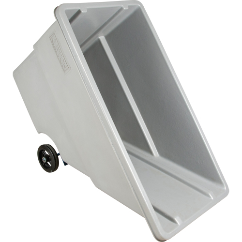 Chariot basculeur en acier, Poly&eacute;thyl&egrave;ne, 0,625 vg³, Capacit&eacute; de charge de 500 lb Pryde Industrial Inc.