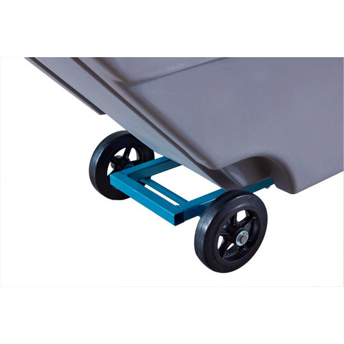 Chariot basculeur en acier, Poly&eacute;thyl&egrave;ne, 0,625 vg³, Capacit&eacute; de charge de 500 lb Pryde Industrial Inc.