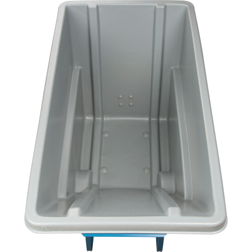 Tilt Truck, Polyethylene, 0.625 cu. yd., 850 lbs. Load Capacity Pryde Industrial Inc.