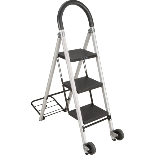 Step Stool Ladder, 3 Steps, 20" x 18" x 38-1/2" High Pryde Industrial Inc.