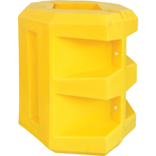 Short Column Protector, 6" x 6" Inside Opening, 24" L x 24" W x 24" H, Yellow Pryde Industrial Inc.