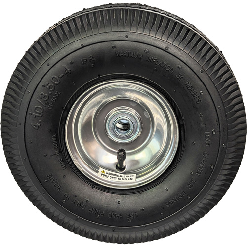 Replacement Pneumatic Tire for Hand Truck, 10" (254 mm), 350 lbs. Capacity Pryde Industrial Inc.