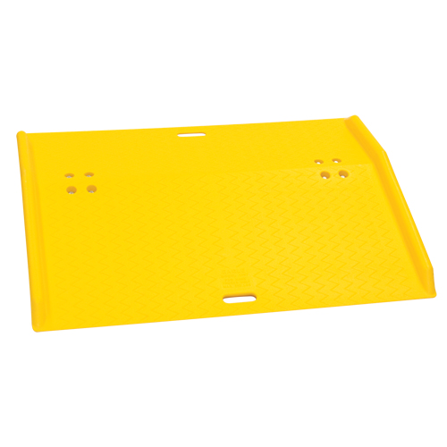 Portable Poly Hand Truck Dock Plate, 750 lbs. Load Capacity, 36" L x 48" W x 5" H Pryde Industrial Inc.