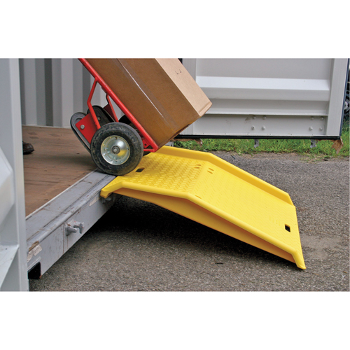 Portable Poly Shipping Container Ramp, 750 lbs. Capacity, 35" W x 36" L Pryde Industrial Inc.
