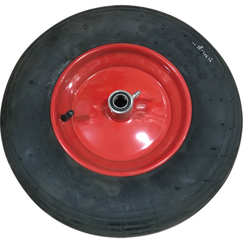 Roue pneumatique, 16" (406,4 mm), Capacit&eacute; de 575 lb (260 kg) Pryde Industrial Inc.