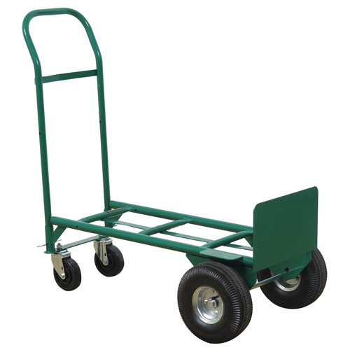 Diable transformable &eacute;conomique Greenline - 656-21-PE, Acier, Capacit&eacute; 600 lb Pryde Industrial Inc.