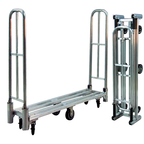Chariot utilitaire pliant en aluminium U-Boat, 16" la x 60" lo, 1500 lb cap, Roues Polyur&eacute;thane Pryde Industrial Inc.