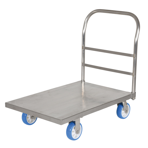 Chariot &agrave; plateforme, 36" lo x 24" la x Capacit&eacute; 2000 lb, Roues en Polyur&eacute;thane Pryde Industrial Inc.