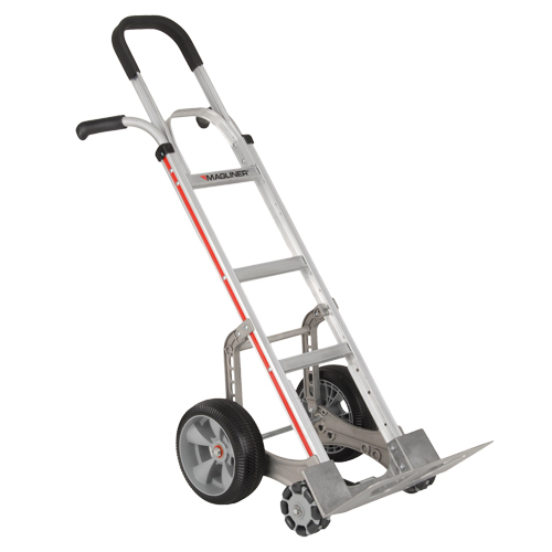 Self-Stabilizing Hand Truck, Combination Handle, Aluminum, 55'' Height, 500 lbs. Capacity Pryde Industrial Inc.