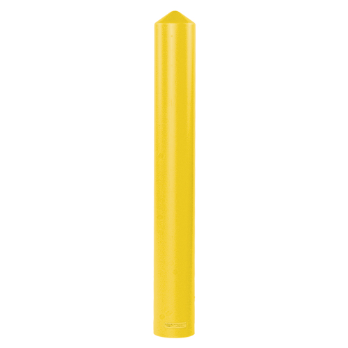 Enveloppe lisse pour butoir, 6" dia. x 56" l, Jaune Pryde Industrial Inc.
