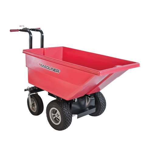 Motorized Tilt Truck, 6 pi³ Capacity, 40" H x 25" W x 56" D Pryde Industrial Inc.