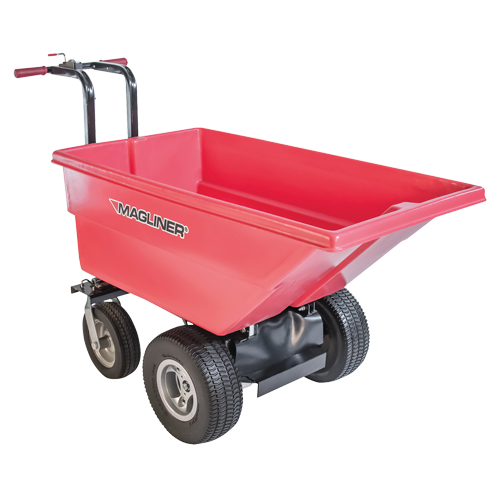 Motorized Tilt Truck, 6 pi³ Capacity, 40" H x 25" W x 56" D Pryde Industrial Inc.