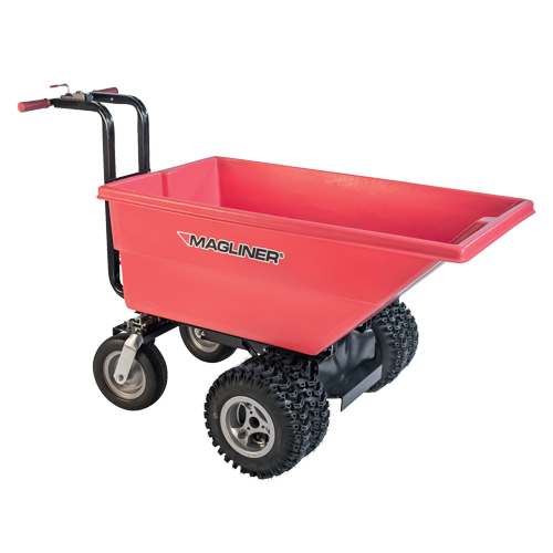 Motorized Tilt Truck, 6 pi³ Capacity, 40" H x 33-1/2" W x 56" D Pryde Industrial Inc.