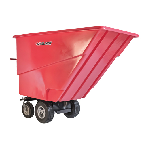 Motorized Tilt Truck, 27 pi³ Capacity, 51" H x 81" W x 33" D Pryde Industrial Inc.