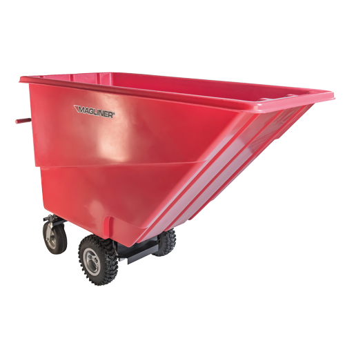 Motorized Tilt Truck, 27 pi³ Capacity, 51" H x 81" W x 33" D Pryde Industrial Inc.