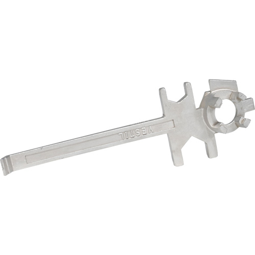 Drum Wrench, 3/4"/2" Opening, 9-1/2" Handle, Stainless Steel Pryde Industrial Inc.