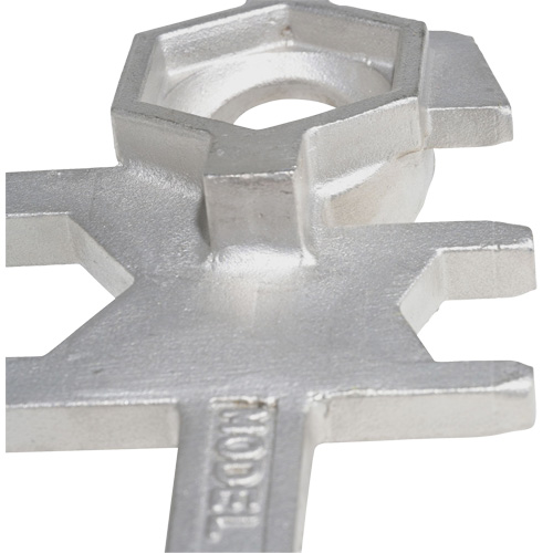 Drum Wrench, 3/4"/2" Opening, 9-1/2" Handle, Stainless Steel Pryde Industrial Inc.