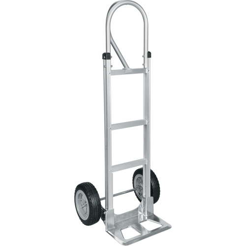 Knocked Down Hand Truck, P-Handle Handle, Aluminum, 52-1/8" Height, 500 lbs. Capacity Pryde Industrial Inc.