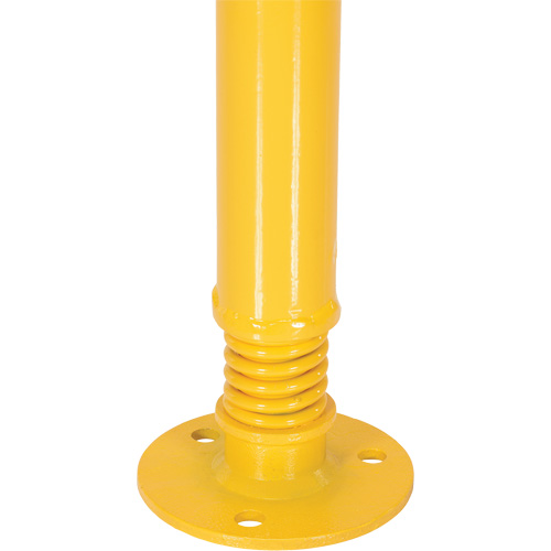 Borne de protection &agrave; ressort, Acier, 42" h x 2-1/8" la, Jaune Pryde Industrial Inc.