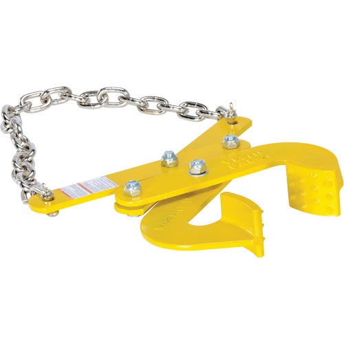 Double Scissor Pallet Puller, 25 lbs. Weight, 4" Jaw Opening, 5000 lbs. Pulling Capacity, 2-3/4" Jaw Height Pryde Industrial Inc.