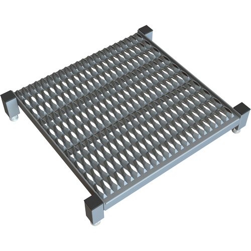 Plateforme de travail en une &eacute;tape &agrave; hauteur r&eacute;glable, 24" la x 24" pr, Capacit&eacute; de 800 lb, Enti&egrave;rement soud&eacute; Pryde Industrial Inc.