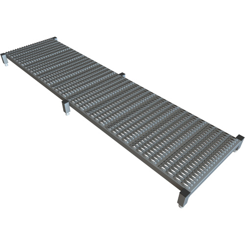 Plateforme de travail en une &eacute;tape &agrave; hauteur r&eacute;glable, 24" la x 97" pr, Capacit&eacute; de 800 lb, Enti&egrave;rement soud&eacute; Pryde Industrial Inc.