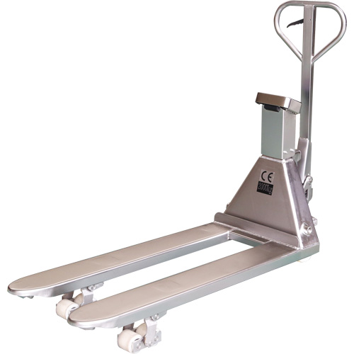 Transpalette avec balance Eco, 48" lo x 27" la, Capacit&eacute; de 4400 lb Pryde Industrial Inc.