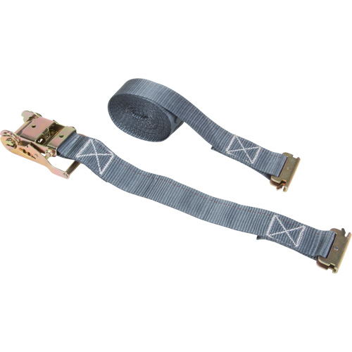 Ratchet Strap, E-Track System, 2" W x 16' L, 1333 lbs. (605 kg) Working Load Limit Pryde Industrial Inc.