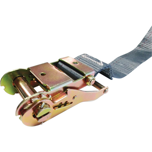 Ratchet Strap, E-Track System, 2" W x 16' L, 1333 lbs. (605 kg) Working Load Limit Pryde Industrial Inc.